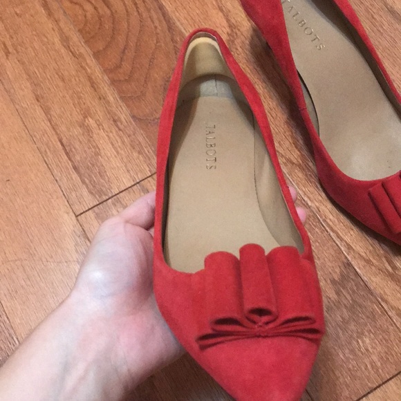 Talbots red heels - Picture 10 of 10